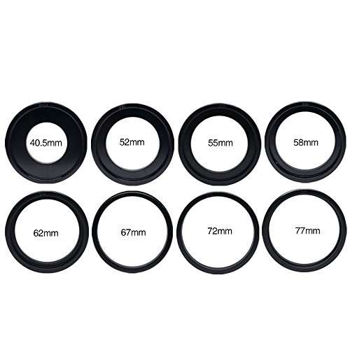 Venidice SL-102 Camera Manual Ring Light Flash, Macro LED Ring Flas with LCD Display(40.5mm, 52mm, 55mm, 58mm, 62mm, 67mm, 72mm, 77mm) for Canon Nikon SNY Fuji Panasonic DSLR Cameras 6