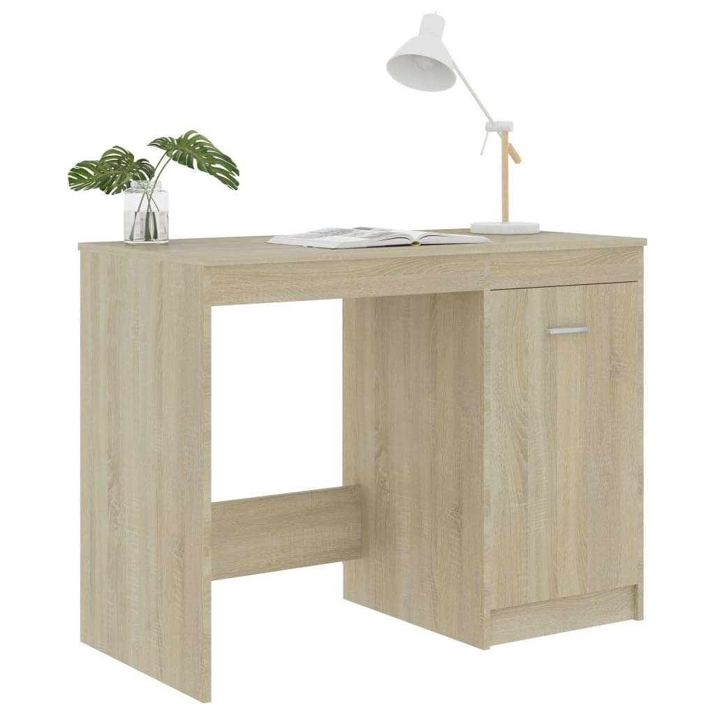QZZCED Desk,Study Table,Make Up Desks,Executive Desk,Bedroom Desk,Desk with Storage,for Home Office Writing Desk, Makeup Vanity Console Table, Gray 39.4"x19.7"x29.9" Chipboard 6