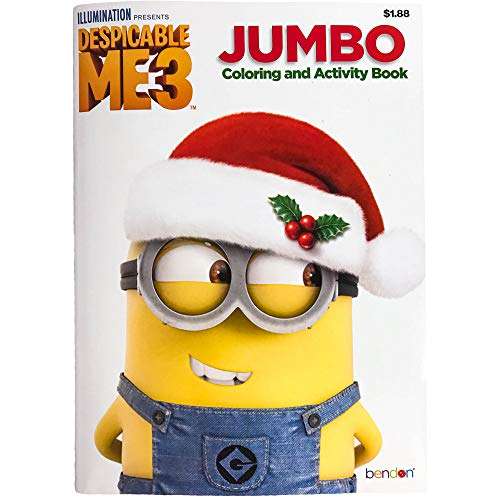 Bendon Kids Children Nickelodeon Disney Assorted Characters Theme Coloring & Activity Books (Minions) 3