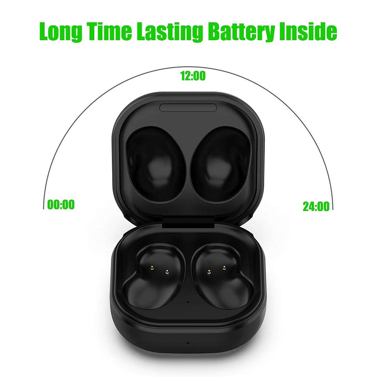 YoYaFe Charging Case for Galaxy Buds Live, Charger Case Compitable with Samsung Galaxy Buds Live Wireless Earbuds, Galaxy Buds Live Replacement Charger Case (Not Support Wireless Charging) - Black 5