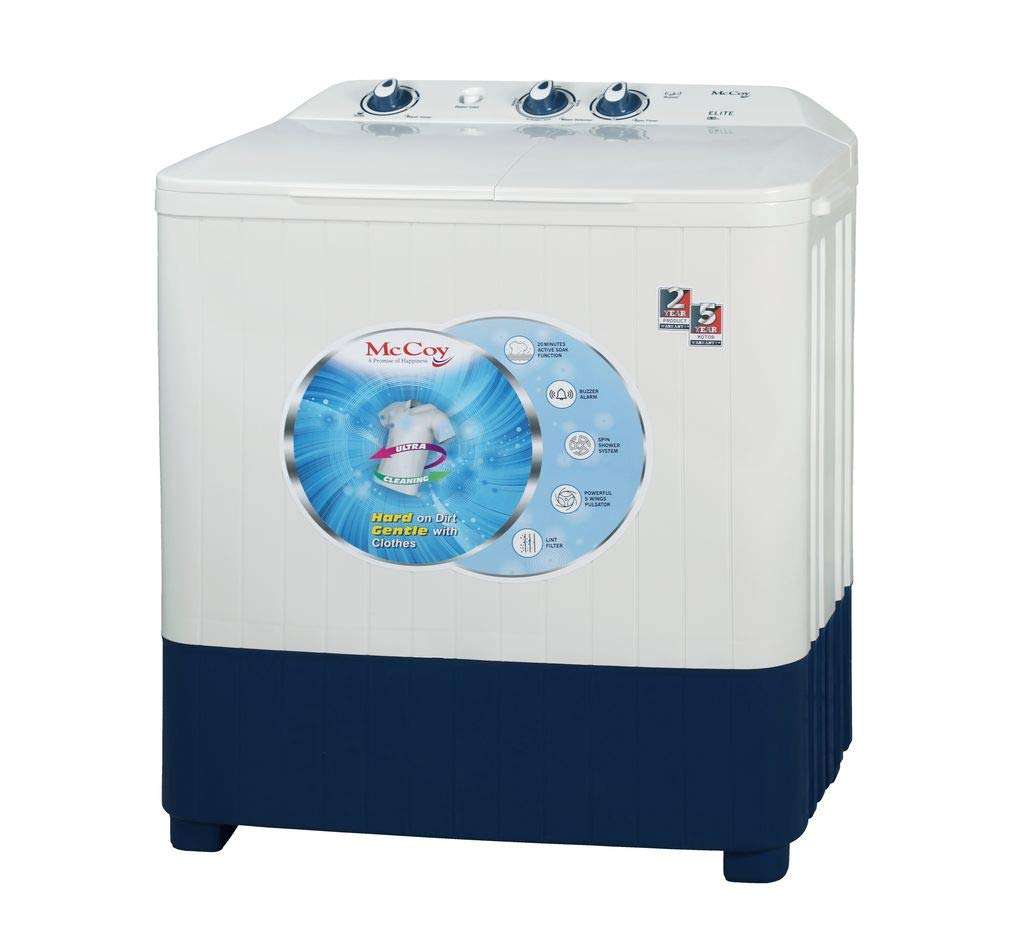 MCCOY SEMIAUTOMATIC 6.5 KG WASHING MACHINE
