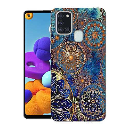 Samsung Galaxy A21S Case, CaseExpert® Pattern Soft Slim Gel Silicone TPU Back Cover Case for Samsung Galaxy A21S 1