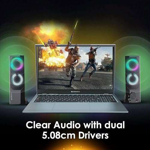 ZEBRONICS Zeb Wonderbar 10 USB Powered 2.0 Computer Speaker with RGB Lights 4