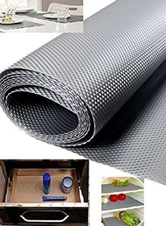 6 Roll Multipurpose Textured Super Strong Anti-Slip Eva Mat - for Fridge, Bathroom, Kitchen, Drawer, Shelf Liner, Size 45x125 cm 3