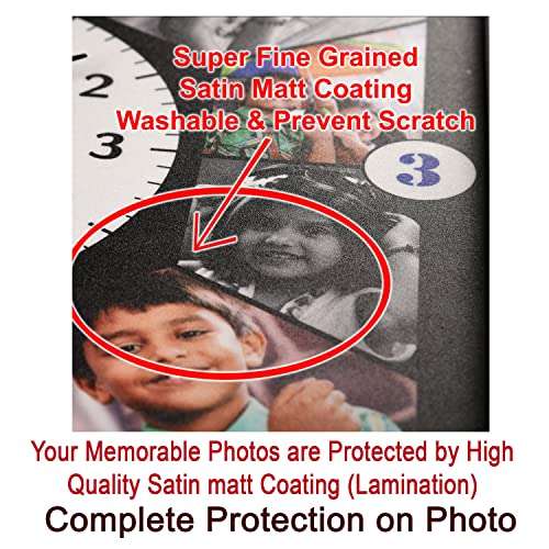 AJANTA ROYAL Personalized Collage Photo Frames for Walls Decoration (8" x 12" Inch, Brown) 6