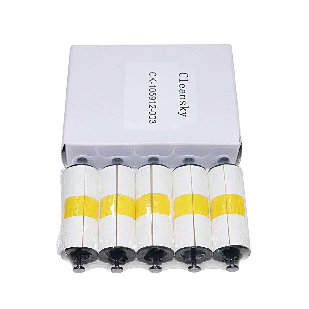 Ci Kyan Adhesive Cleaning Rollers Kit for P310F/ P310i/ P320i/ P330m/ P330i/ P420i/ P430i, P520i/ P720i and ZXP8 ID Card Printer, Box of 5 Rollers CK-105912-003 (5pcs) 2