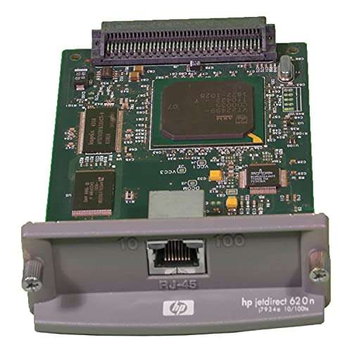 Clover Electronics Refurbished 620N Jetdirect Card (OEM# J7934A). Keep Your Printer up and Running with remanufactured