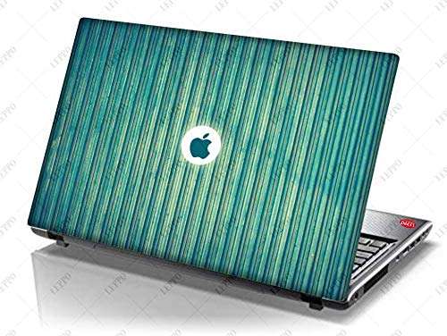 LEPPO Wooden Texture Background Collection Laptop Skin Cover Sticker for Dell, HP, Lenovo, ASUS, Acer, Sony, Toshiba & All Models (Upto 15.6 inch) V-1263 1