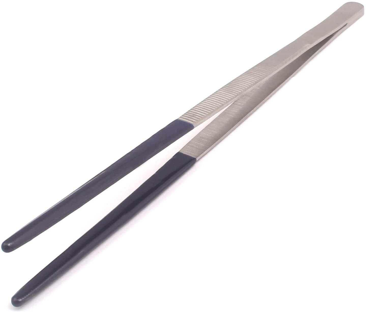 Luxuro Steam Tweezers 12 Inches Long with PVC Coated Tips - Steam Cleaning Aids 3