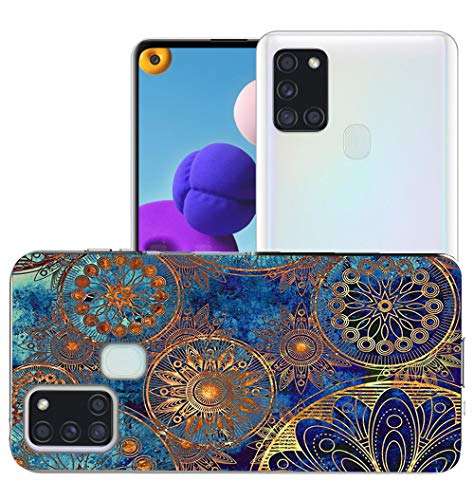 Samsung Galaxy A21S Case, CaseExpert® Pattern Soft Slim Gel Silicone TPU Back Cover Case for Samsung Galaxy A21S 3