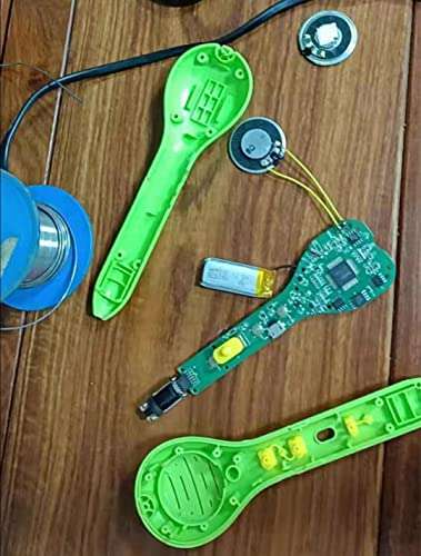 Fielect DIY Magnetic Speaker 2W 8 Ohm 36mm Diameter Round Shape Replacement Loudspeaker 1pcs 6