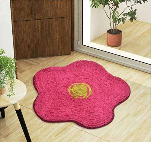 Yellow Weaves™ Microfiber Designer Door mat (Set of 3), Colour - Multi 4