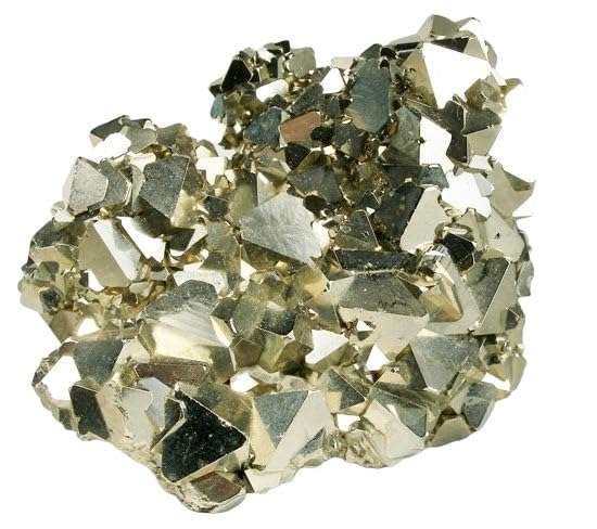 Pyrite Stone Original Cluster Stone - Natural Golden Pyrite Stone Rock Specimen Geodes for Healing, Willpower, Money Manifestation, Vastu, and Business - Certified Original Pyrite 510 Grams+ 1