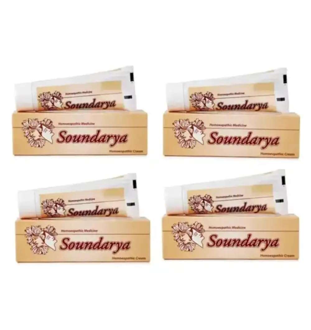 Bangalore Bio-Plasgens Soundarya Face Cream BBP 30g (Pack Of 4) 1