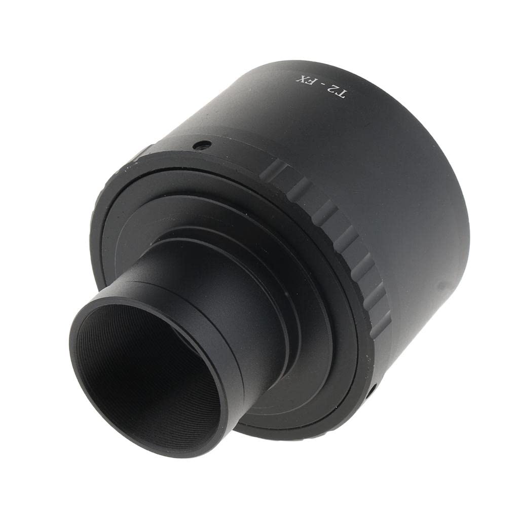IVELECT T2 Lens to FX Mount Camera Adapter with M 42 to 1.25 inch Telescope Mount Tube for Fujifilm Telescope 4
