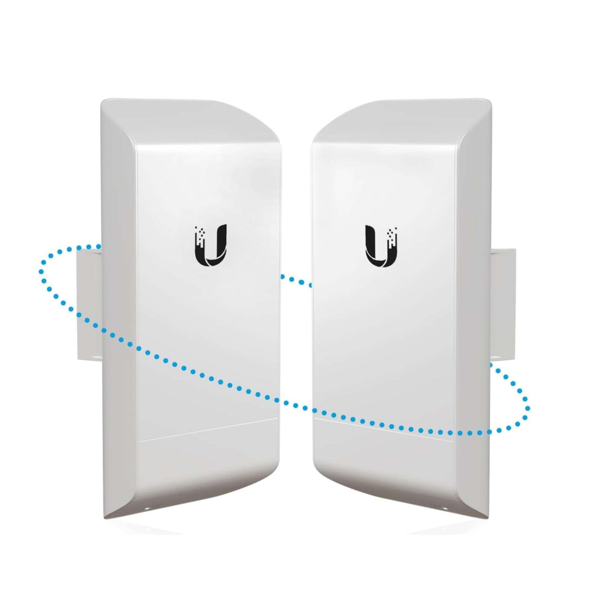 Ubiqui Networks Nanostation M5 Locom5 Indoor/Outdoor Airmax Cpe 5Ghz High-Power 2X2 Mimo Point To Point Ptp Bridging (2-Pack)
