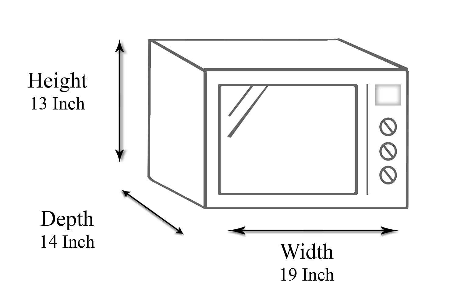 Stylista Microwave Oven Cover for Whirlpool 20 L Solo Magicook 20SW (Free Fridge/Oven/Wardrobe Handle Cover) 5