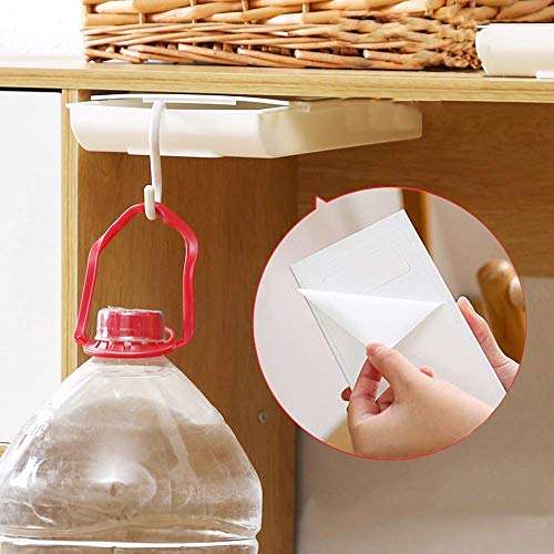 YOOUSOO Under Monitor Pen Holder Desk Pencil Drawer Organizer,2 Pcs Self-adhesive Desk Drawer Attachment Set, Pen Holder for Desk Desk Accessories and Workspace Organizers for Pens Pencils Stationery 5