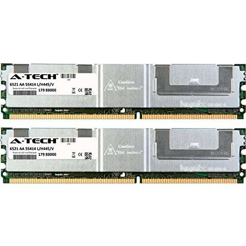 4GB KIT (2 x 2GB) for Acer Altos Series R720. DIMM DDR2 ECC Fully Buffered PC2-4200F 533MHz Server Ram Memory. Genuine A-Tech Brand.