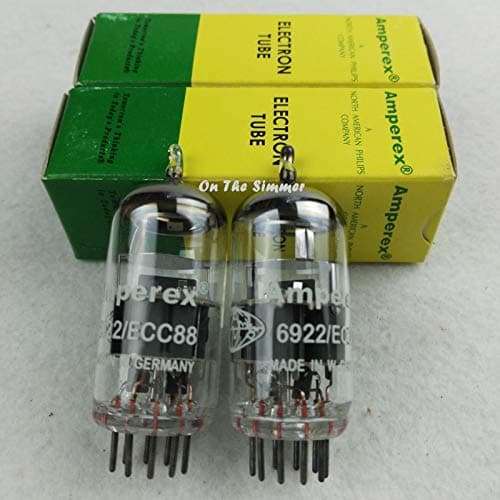 Davitu Germany 6922 Tube on Behalf of ECC88 E88CC 6DJ8 6N11 Tube - (Color: White) 2