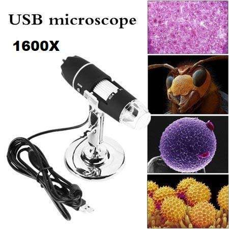 atdaraz 1600X HD Digital Microscope Magnifier Handheld USB Microscope with Metal Stand. 6