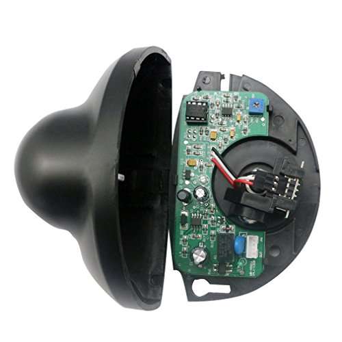 KiaoTime 24.125GHz Universal Wired Microwave Motion Sensor Radar Detector for Automatic Door Elevator Black 2