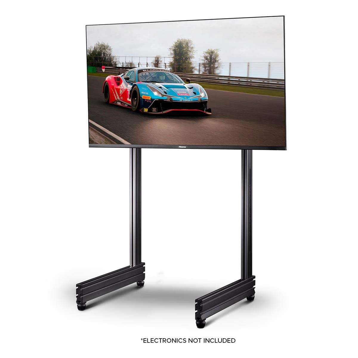 Next Level Racing Elite Freestanding Single Monitor Stand Carbon Grey (NLR-E005) & Floor Mat (NLR-A005) 5