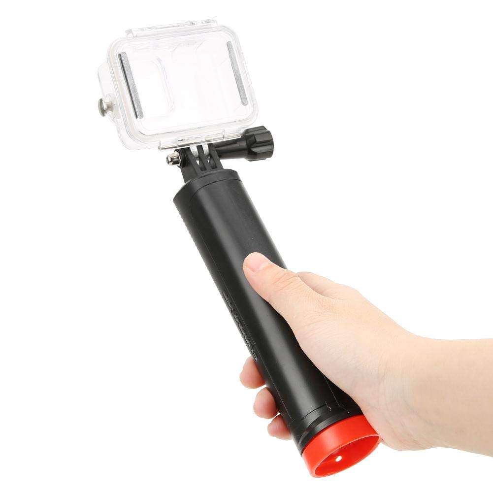 Akozon Diving Waterproof Shell Floating Rod 60m Waterproof Shell Underwater Case Diving Filter Floating Rod Accessory for Hero 8 Sports Camera Floating 8 Waterproof Camera case 1