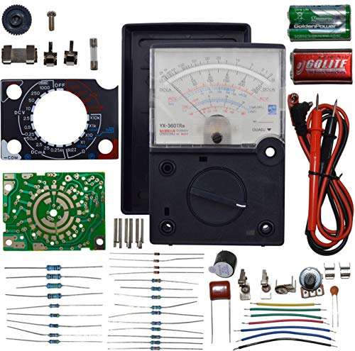 DIY Analog Multimeter Soldering Practice Kit with Assembly Manual, Build Your Own Multitester by EX ELECTRONIX EXPRESS 1