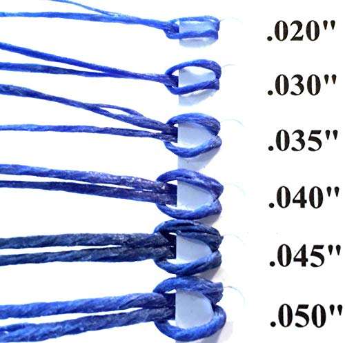 Maine Thread - .050" Evergreen Waxed Polycord. 210 feet Each. Includes 2 spools.. 2