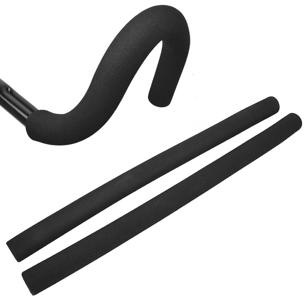 Felenny 2 Pack Bike Handlebar Grips, Foam Grip Tubing Soft Cuttable Bicycle Tube Cover Handlebar Grips for Road Racing Mountan Bike Accessories Inner Diameter 22mm/0.86inch 5