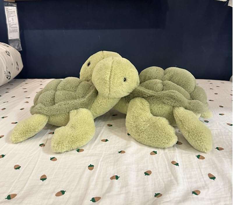 JOSON Soft Turtle Plush Toy Pillow, 12 inchesWeightedPlush and Cute Filling Animal, Birthday for Children 6