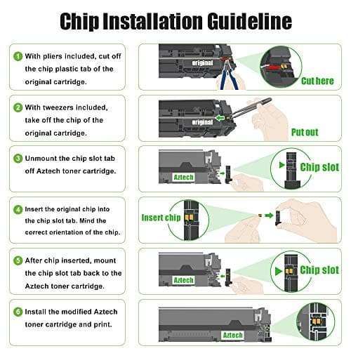 Premium Compatible Toner Cartridge Replacement for HP 414A W2020A 414X Color Laserjet Pro MFP M479fdw M454dn M479fdn M454dw M479 M454 W2021A W2022A W2023A (Black Cyan Yellow Magenta, 4-Pack) 6