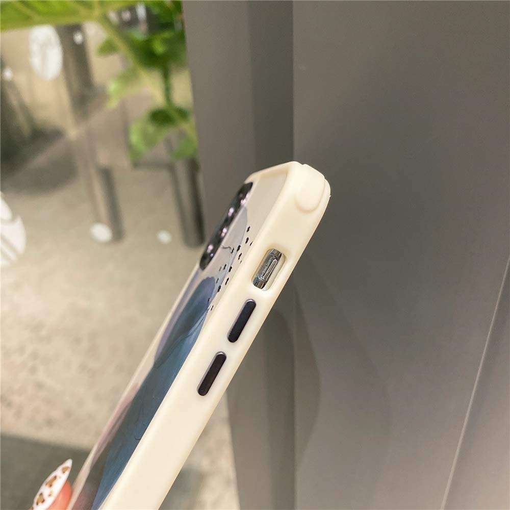 Blue Water Color Soft Case for Apple iPhone 11 Pro Max 6.5 inch Fashion Cute Design with Plating Camera Protection Lid Shockproof Corner Bumper Protective Cover for iPhone 11 Pro Max Cases 5