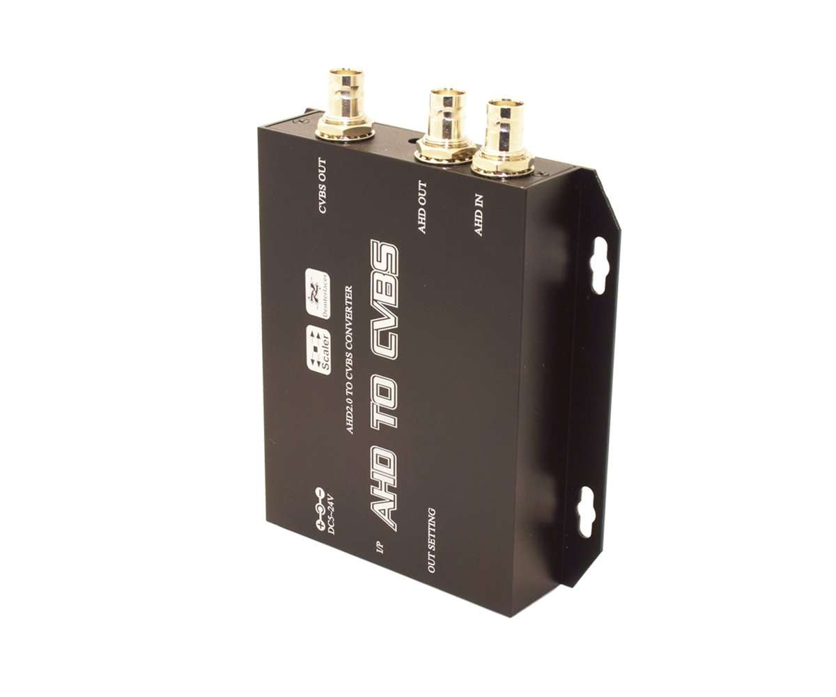 AHD to AV CVBS Composite Buy It Now Video Scaler Converter 1080P With AHD Loop Out Up to 1000M BNC Connector Support 5V~24V Power Input For DVR Cameral CCTV Security System 3