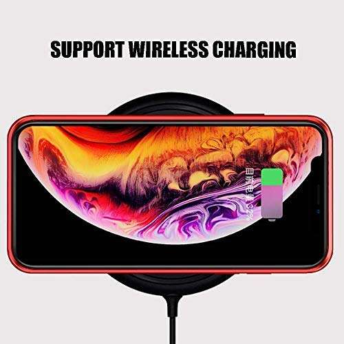 FHZXHY iPhone 11 Pro Max Privacy Glass Case All-Inclusive Clear Double Sided Tempered Glass Magnet Absorption Metal Bumper Frame Protective Case for iPhone 11 Pro max 6.5inch 2019,Purple 5