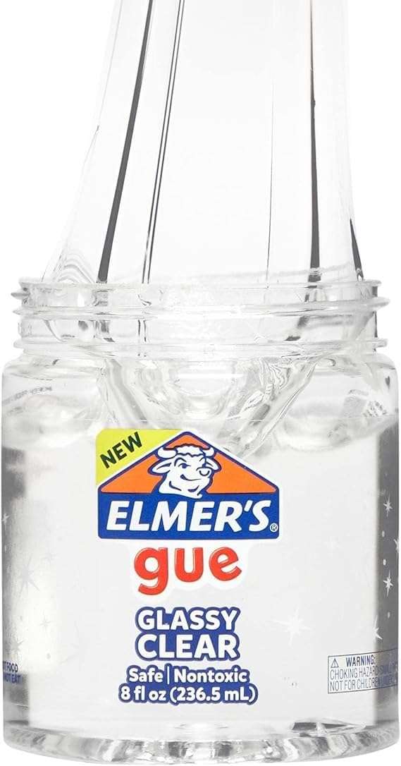 ELMER'S GUE GLASSY CLEAR 8 FL OZ 4