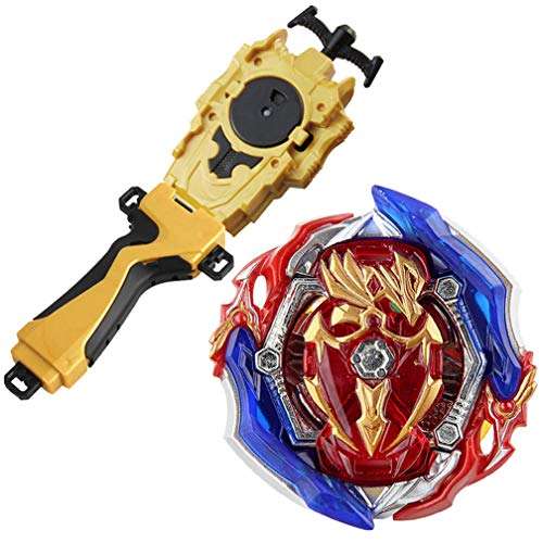 Bey Battle Evolution Blade Turbo Random String Launcher Grip God Bay B-150 Booster Union Achilles Cn.Xt+Retsu Spinning Top Games & Accessories Bey Burst Gaming Top Battling Gyro Starter Set Boy's Gift 1