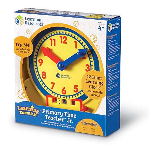 Learning Resources Primary Time Teacher Jr. 12 Hour [Yellow] 6