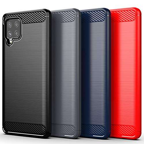 Osophter for Galaxy A42 5G Case Samsung M42 5G Case Shock-Absorption Flexible TPU Rubber Protective Cell Phone Cover for Samsung Galaxy A42 5G(Black) 6