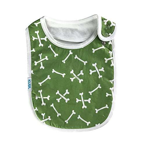 KUDL Premium Cute Baby Toddler Bibs Burp Burpy Cloths 4 Pack Gift Set Soft Absorbent Extra LARGE Feeding Reflux Drool Teething Bibs,Triple Adjustable Snap Buttons, Funny Boys & Girls 5