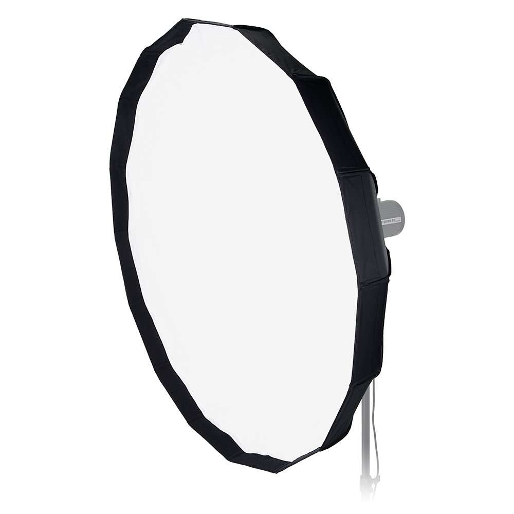 Pro Studio Solutions EZ-Pro 48in (120cm) Beauty Dish and Softbox Combination w/Profoto Speedring - Soft Collapsible Beauty Dish with Speedring for Bayonet Mountable Strobe, Flash and Monolights 3