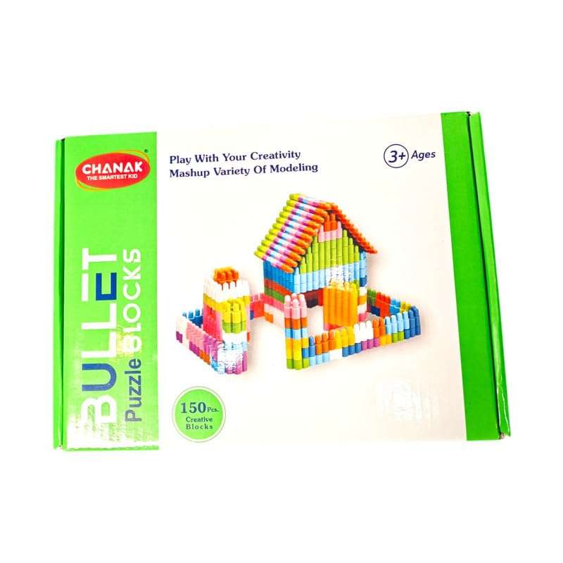 AKTOON TOYS (Combo Pack) Interlocking Plastic Bullet Blocks Creative, Educational Building Blocks & 6 Sisters Doll with Beautyful Hair & Movable Body Parts Doll Set - Multicolor 3