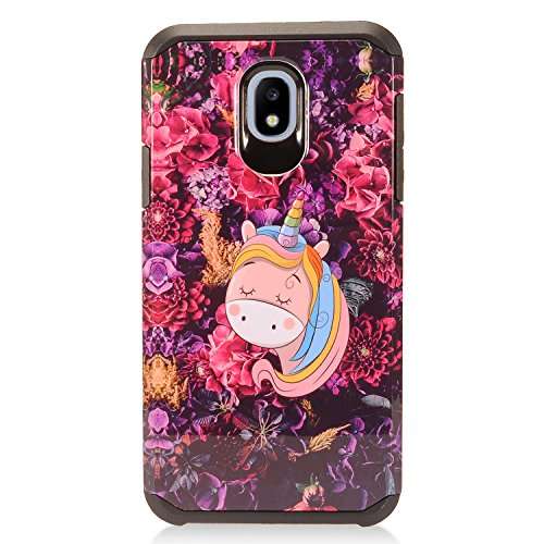 Z-GEN - Galaxy J3 2018 J3 Star/Achieve/Aura/Orbit, Sol3, Express Prime 3, Amp Prime 3, J3 V J3V 3rd Gen J337 - Hybrid Case for Samsung + Tempered Glass Screen Protector - CF1 Navy Blue 3