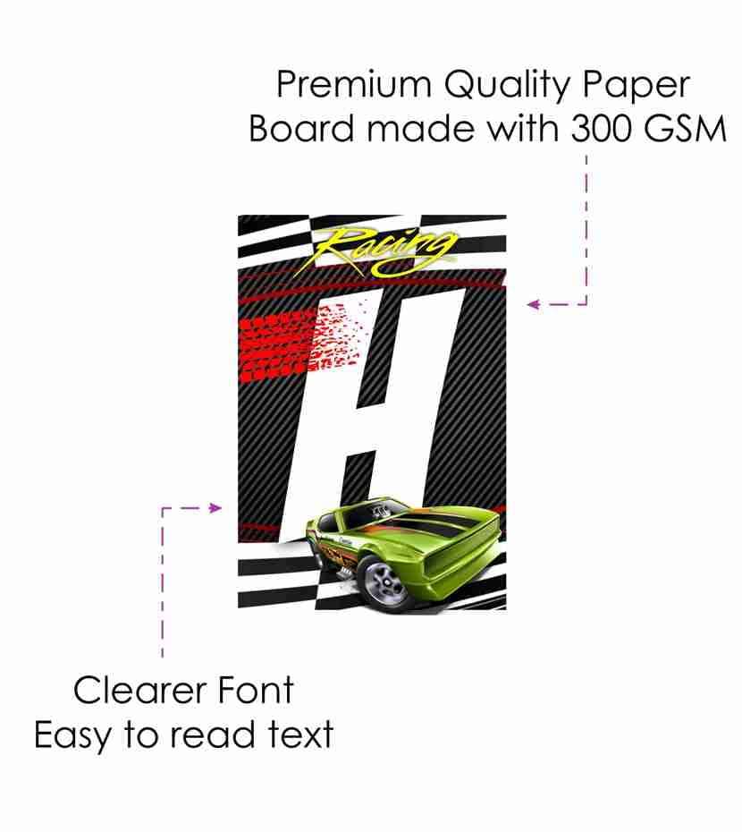 Partyzon Sports Car Theme Happy Birthday Kids Banner for Birthday Decoration Backdrop and Theme Party with Ribbon 6