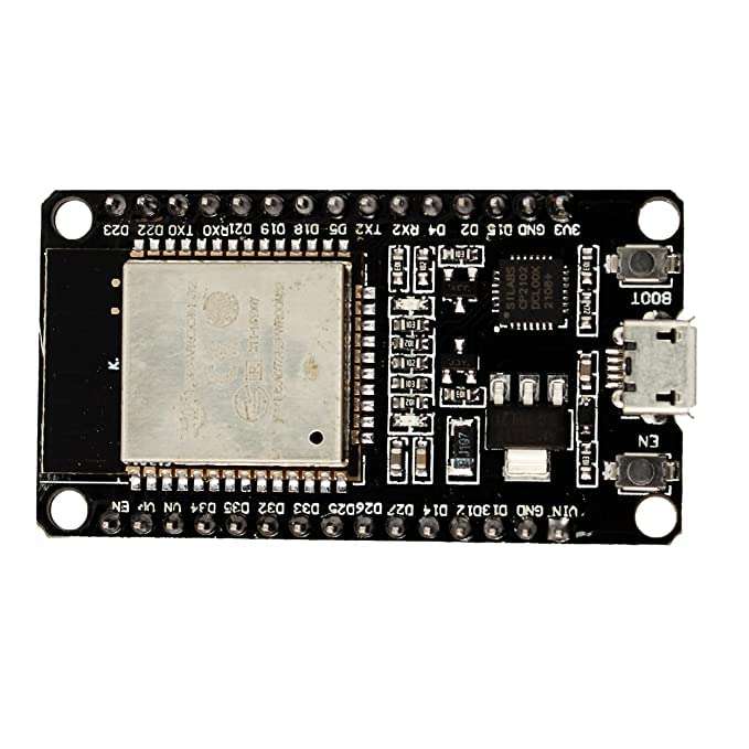 STEM Education ESP32 Development Board CP2102 WiFi Bluetooth Ultra-Low Power Consumption Dual Core (30 PIN) with 1.5 M microUSB Cable 3