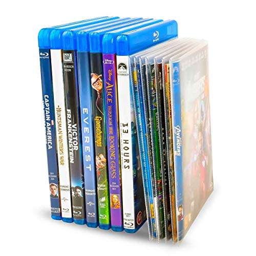 Tarifold Blu-Ray Disc Protective Sleeve with Closing Flap and Space for Cover – 50/Pack (10283) 4