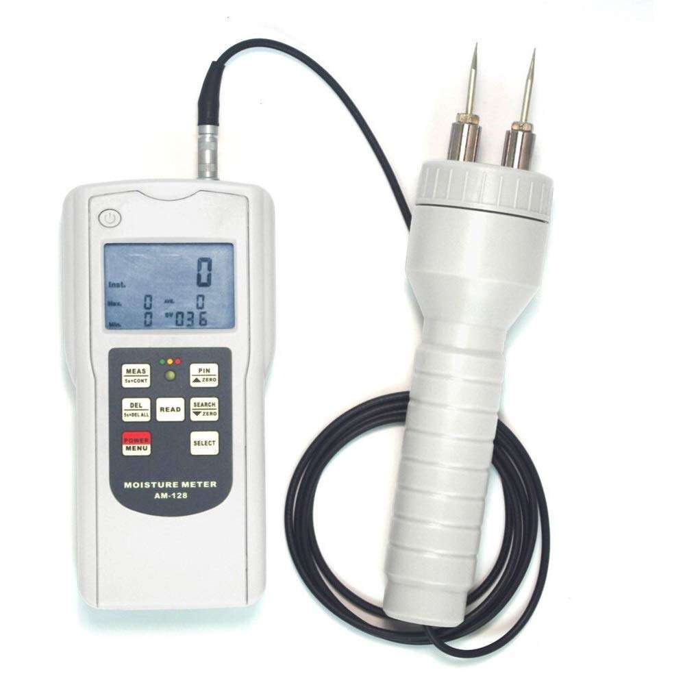 XUXUWA Moisture Meter Multifunctional Wood Moisture Meter Tester Pin And Inductive Measurement Chipboard Building Wall Concrete Humidity tester 1