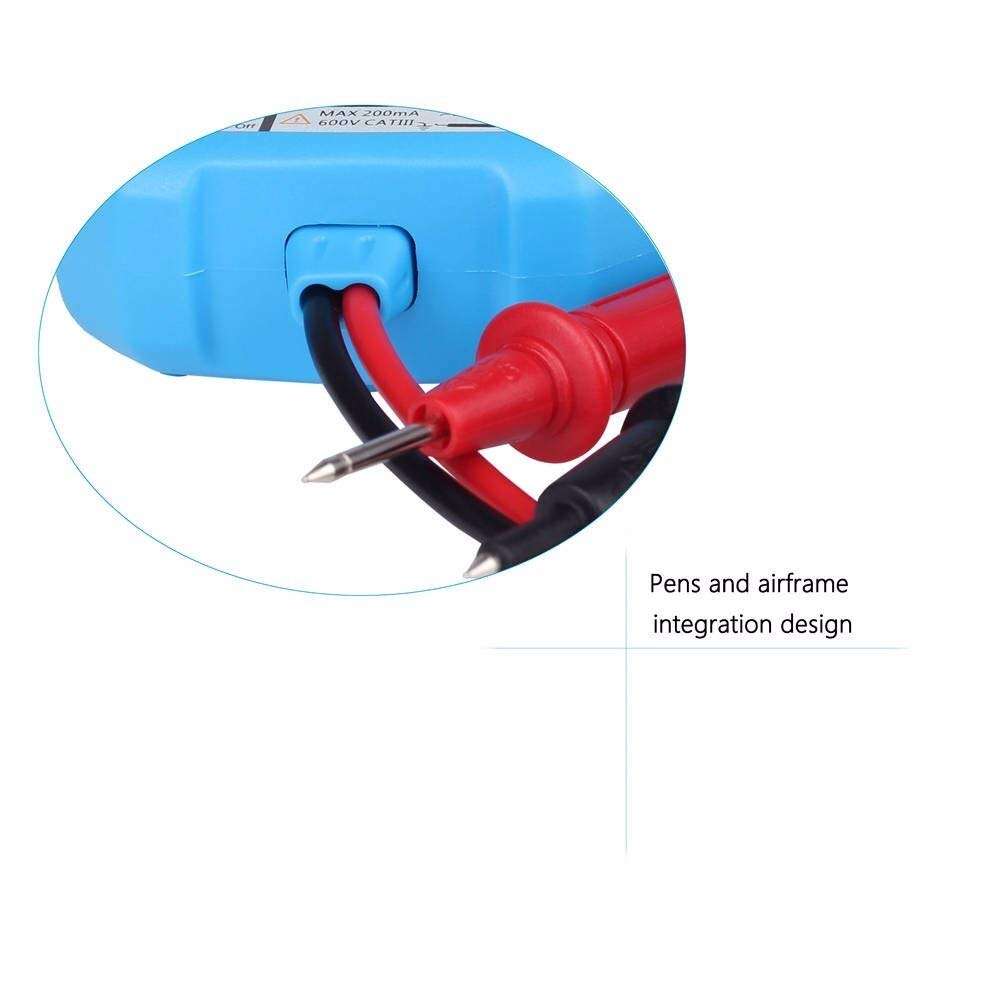 KOVOSCJ Handheld Tester ADM06 Auto Function Mini Pocket Digital Multimeter DC AC Voltage NCV Continuity Test with Backlight and Work Light Multifunctional Digital Tester 4