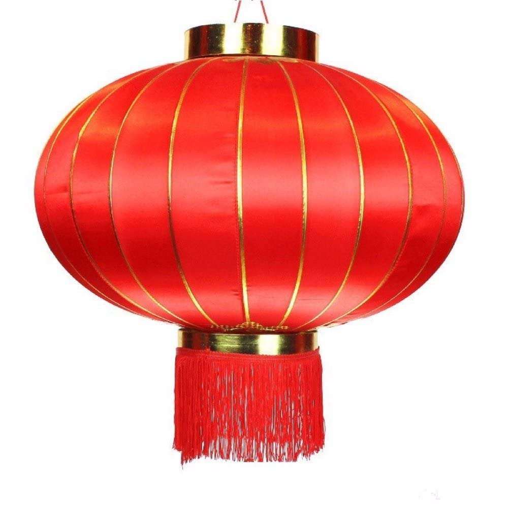 ALILA Red Nylon/Silk Akash Kandil for Diwali Balcony Lantern Lamp Shade Kandil Ceiling Jhumar for Christmas Decoration Hotels Home Garden Parties 1